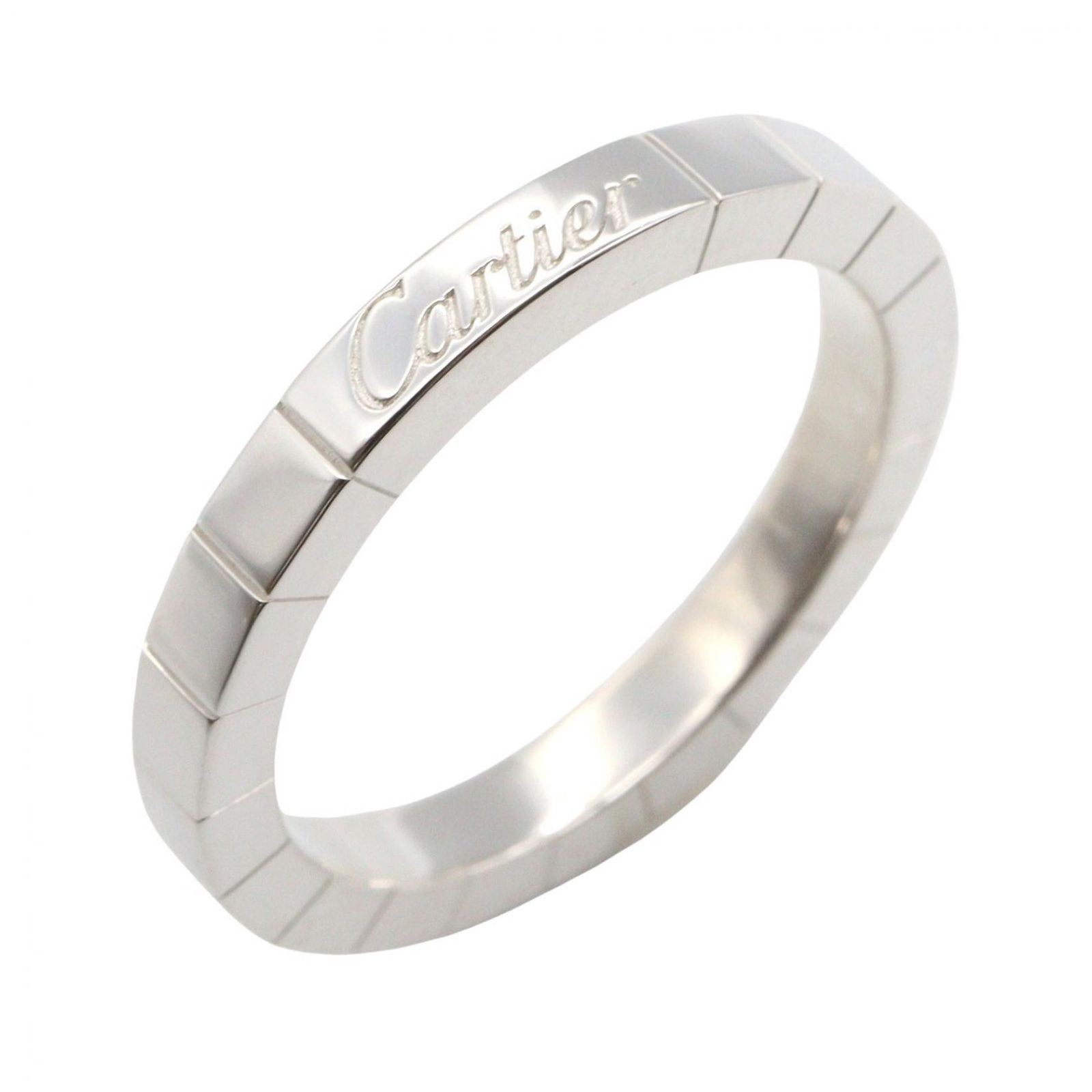 カルティエ Cartier ラニエールリング K18WG #55 カルティエ CARTIER リング・指輪 ラニエール リング K18WG（ホワイト