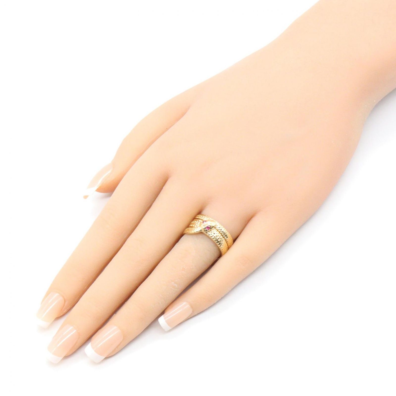 ジュエリー JEWELRY リング・指輪 ヘビモチーフ ルビー リング ﾙﾋﾞｰ 