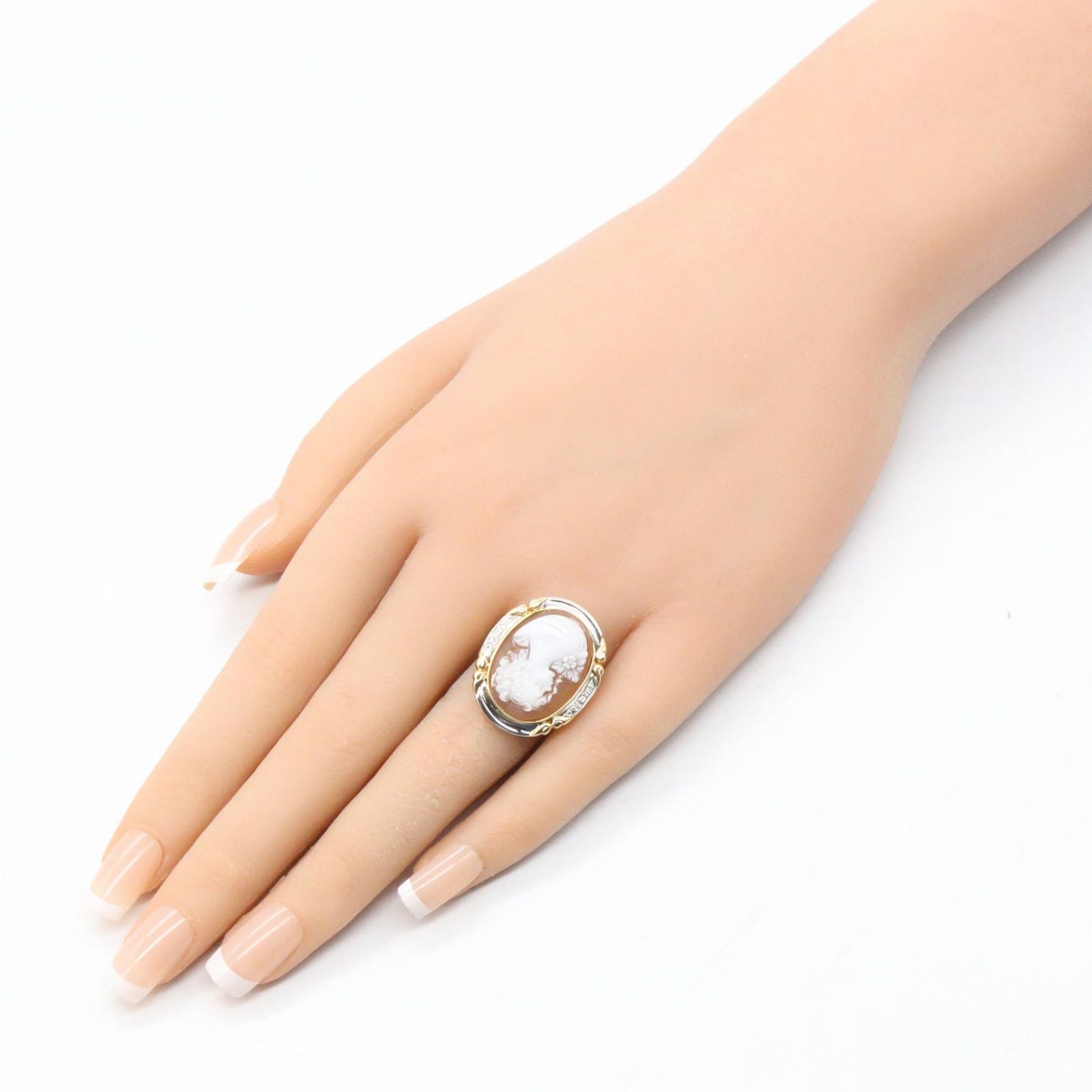 ジュエリー JEWELRY リング・指輪 カメオ リング K18 ｶﾒｵ 7.71g #10.5 