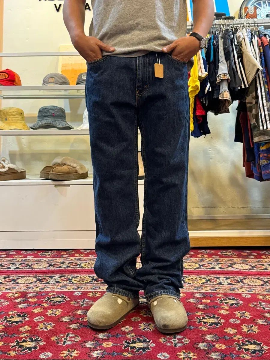リーバイス 505 インディゴデニム ヴィンテージ デニム パンツ 34in