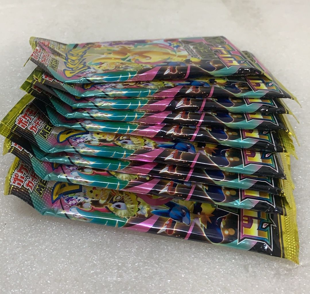 9パック ポケモンカードゲーム MEGA ハイクラスパック MEGAドリームex