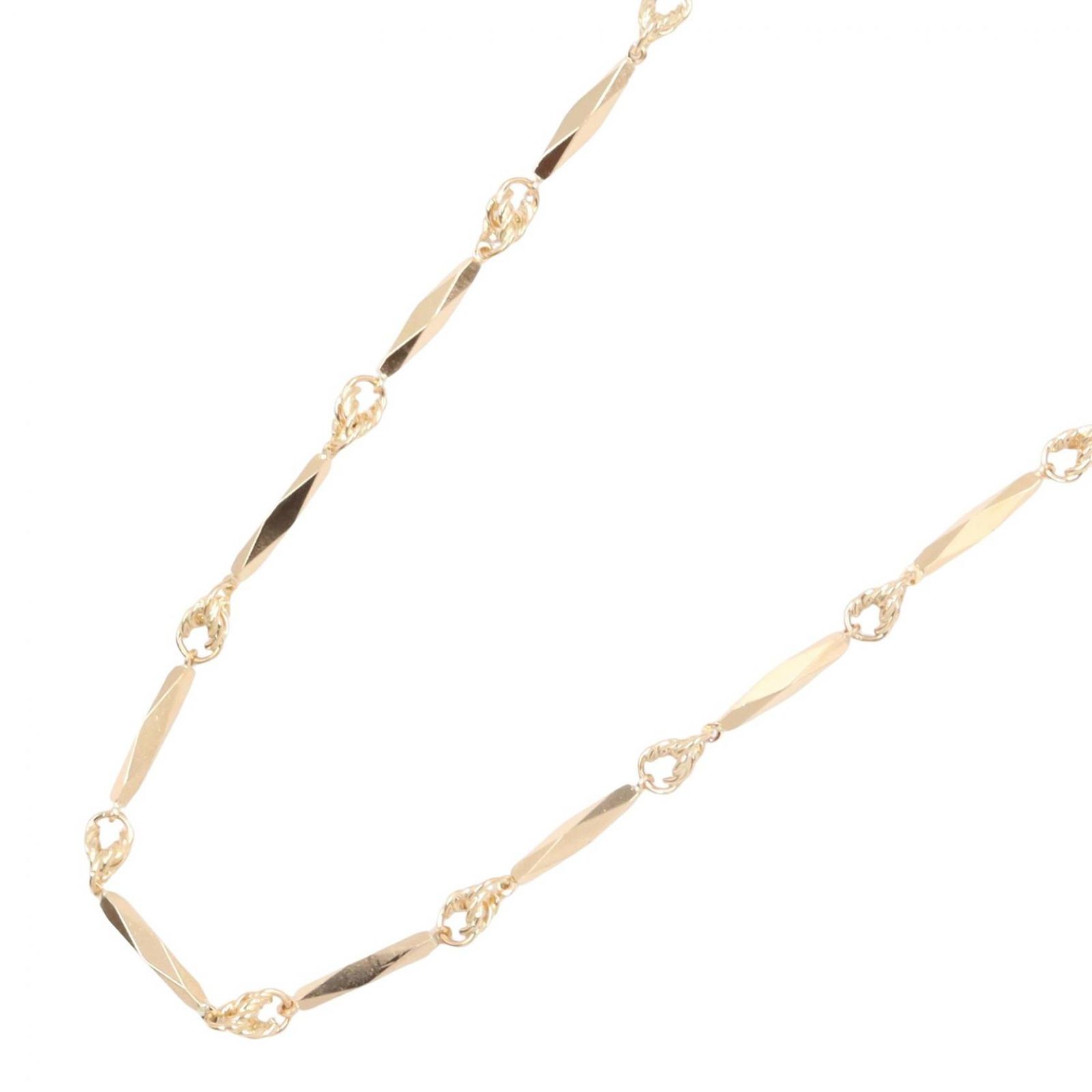 ジュエリー JEWELRY ネックレス ネックレス K18/750YG 13.6g 首回42.5cm K18（イエローゴールド） ネックレス レディース Used A