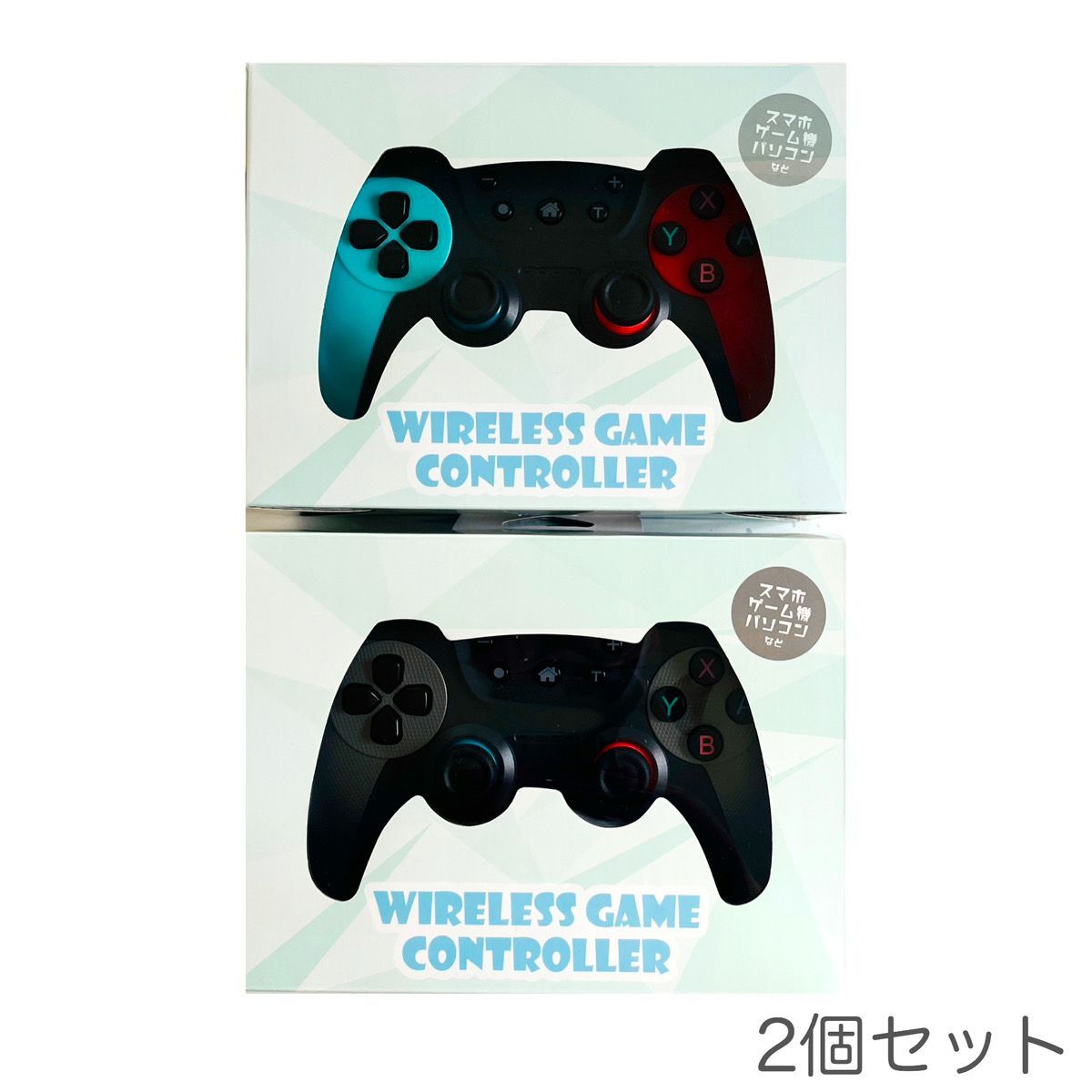 a76：【6/15まで値下げ中】ワイヤレスゲームコントローラー 2個セット 