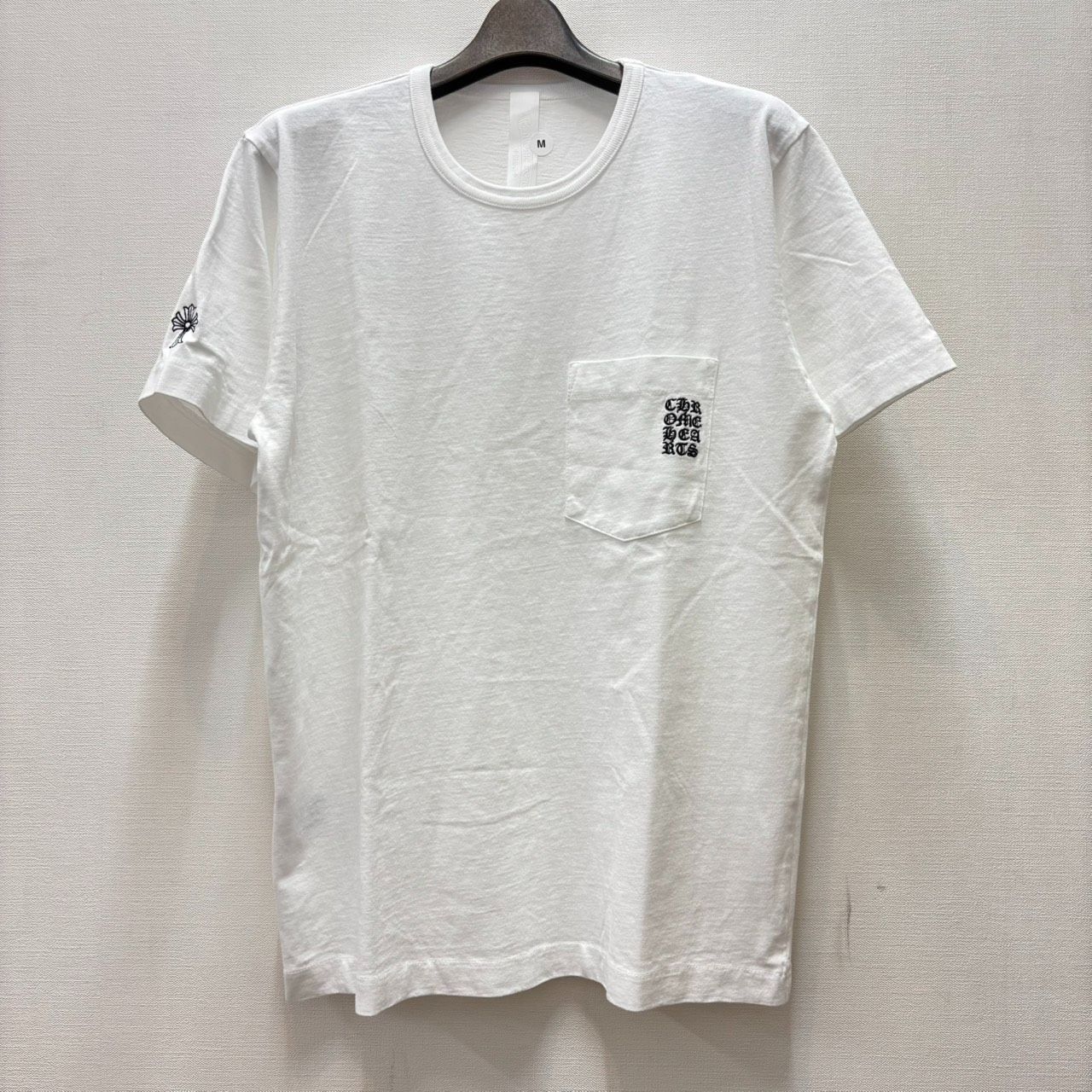 CHROME HEARTS クロムハーツ YNOT ワイノット 半袖Tシャツ 白 ホワイト Mサイズ 新品未使用 2445
