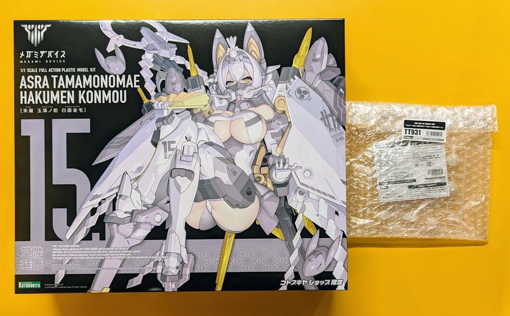 コトブキヤ メガミデバイス 朱羅 玉藻ノ前 白面金毛/特典パーツ付 KP719