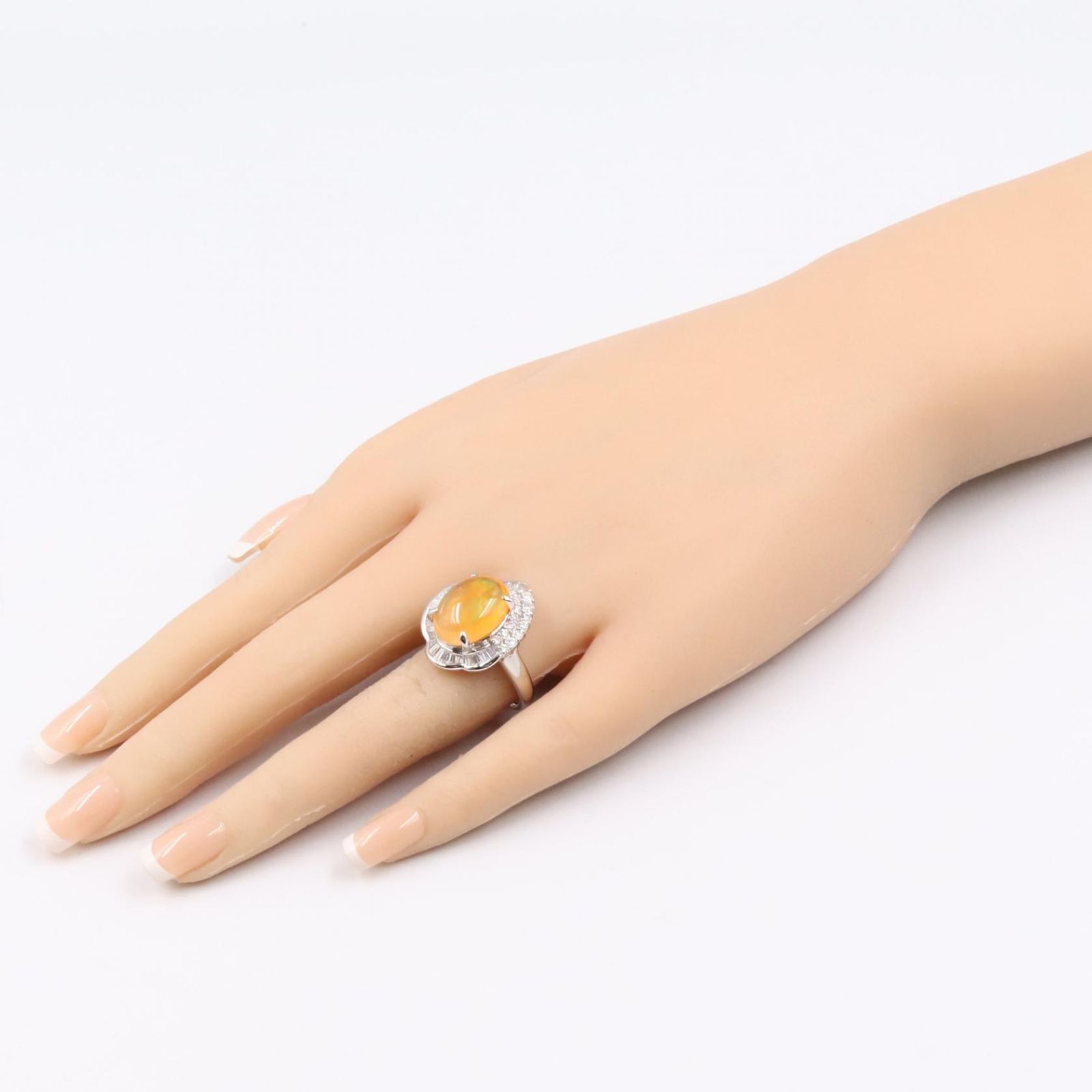 ジュエリー JEWELRY リング・指輪 メキシコオパール ダイヤモンド 