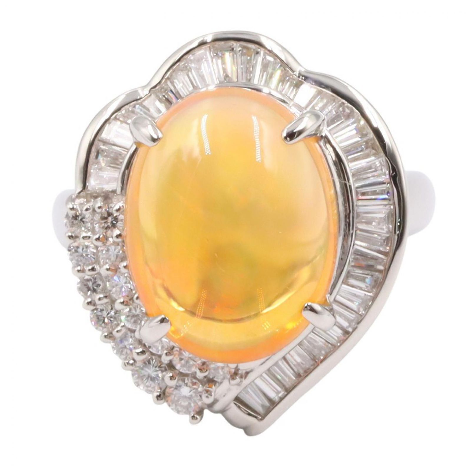 ジュエリー JEWELRY リング・指輪 メキシコオパール ダイヤモンド 