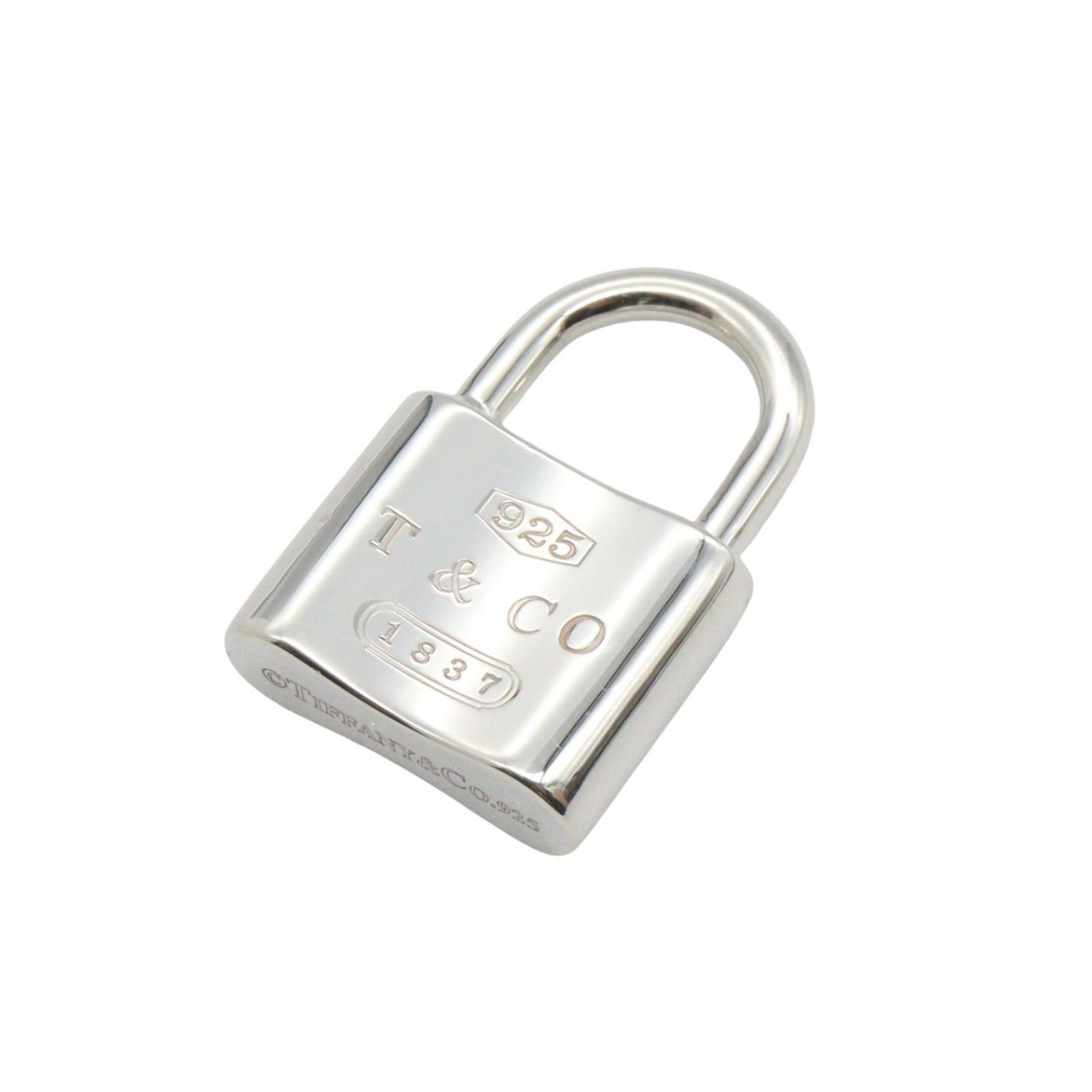 ティファニー TIFFANY＆CO ペンダントトップ ロック トップ シルバー925 ロック トップ ユニセックス Used A