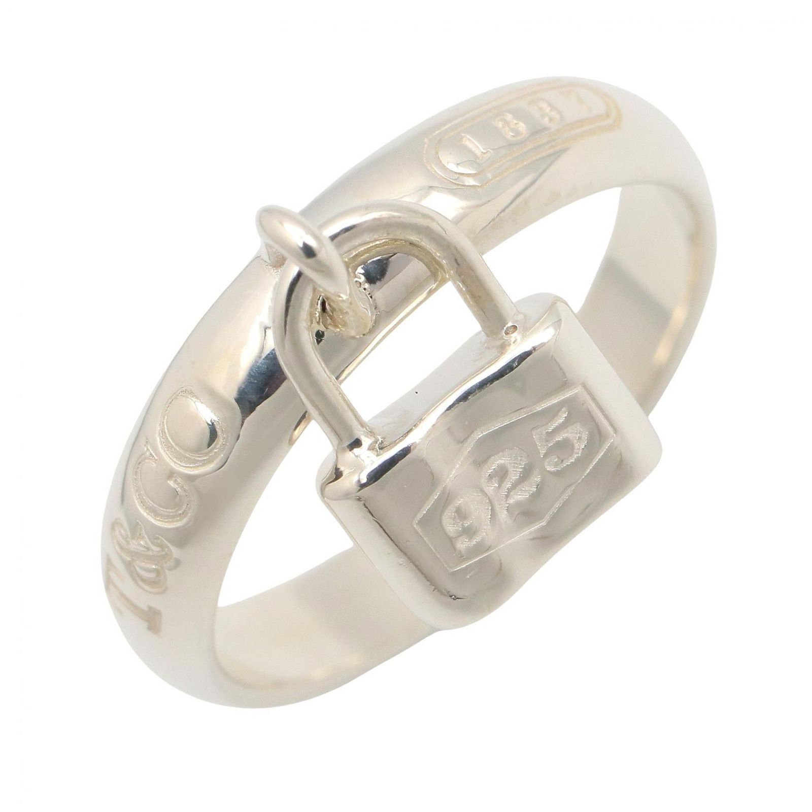 ティファニー TIFFANY&CO リング・指輪 カデナロックリング #11.5 シルバー925 ロックリング ユニセックス Used A