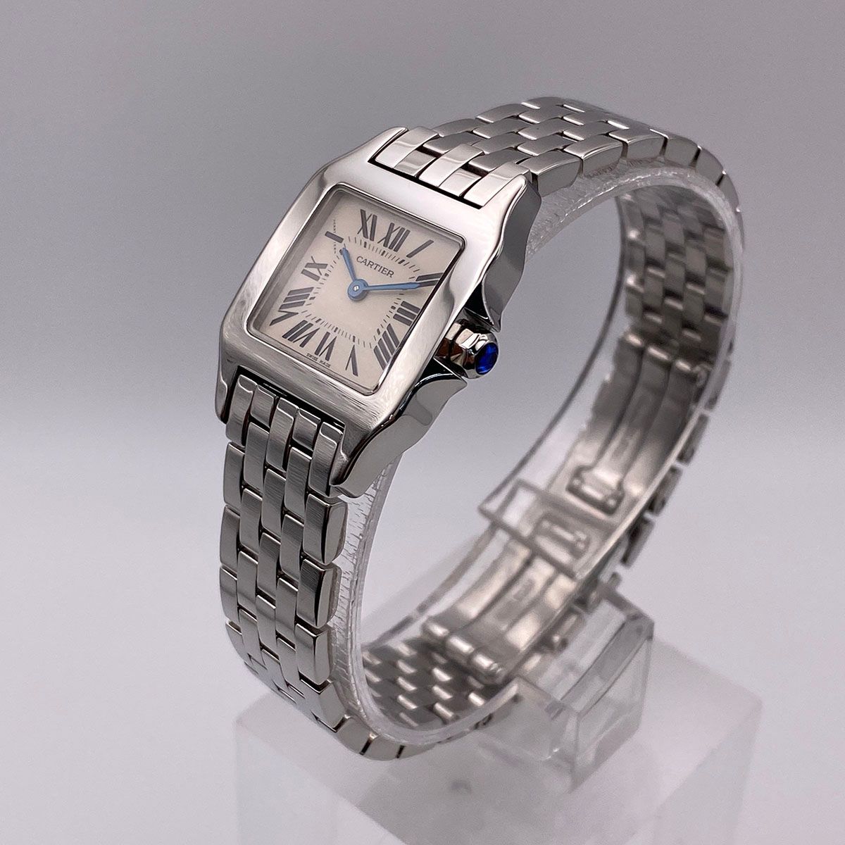 CARTIER カルティエ サントス ドゥモワゼル SM 腕時計 W25064Z5 