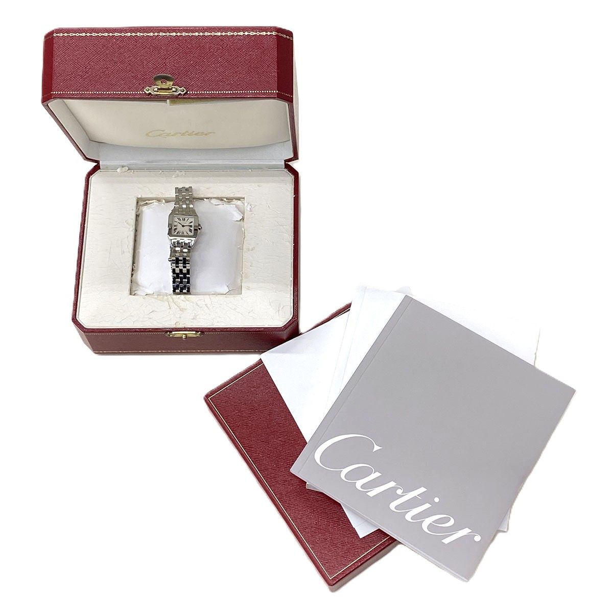CARTIER カルティエ サントス ドゥモワゼル SM 腕時計 W25064Z5 