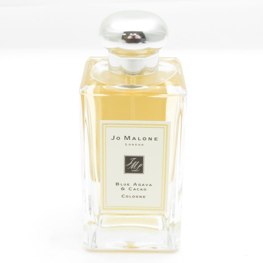 美品 JoMALONE ジョーマローン ブルーアガバ&カカオ 香水 100ml コロン フレグランス 残量多 BU6979AN