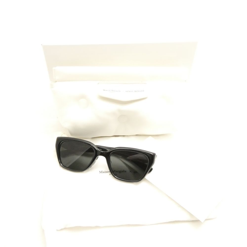 美品 GENTLE MONSTER ジェントルモンスター Maison Margiela MM109 01 サングラス 54□22 145 AN3250
