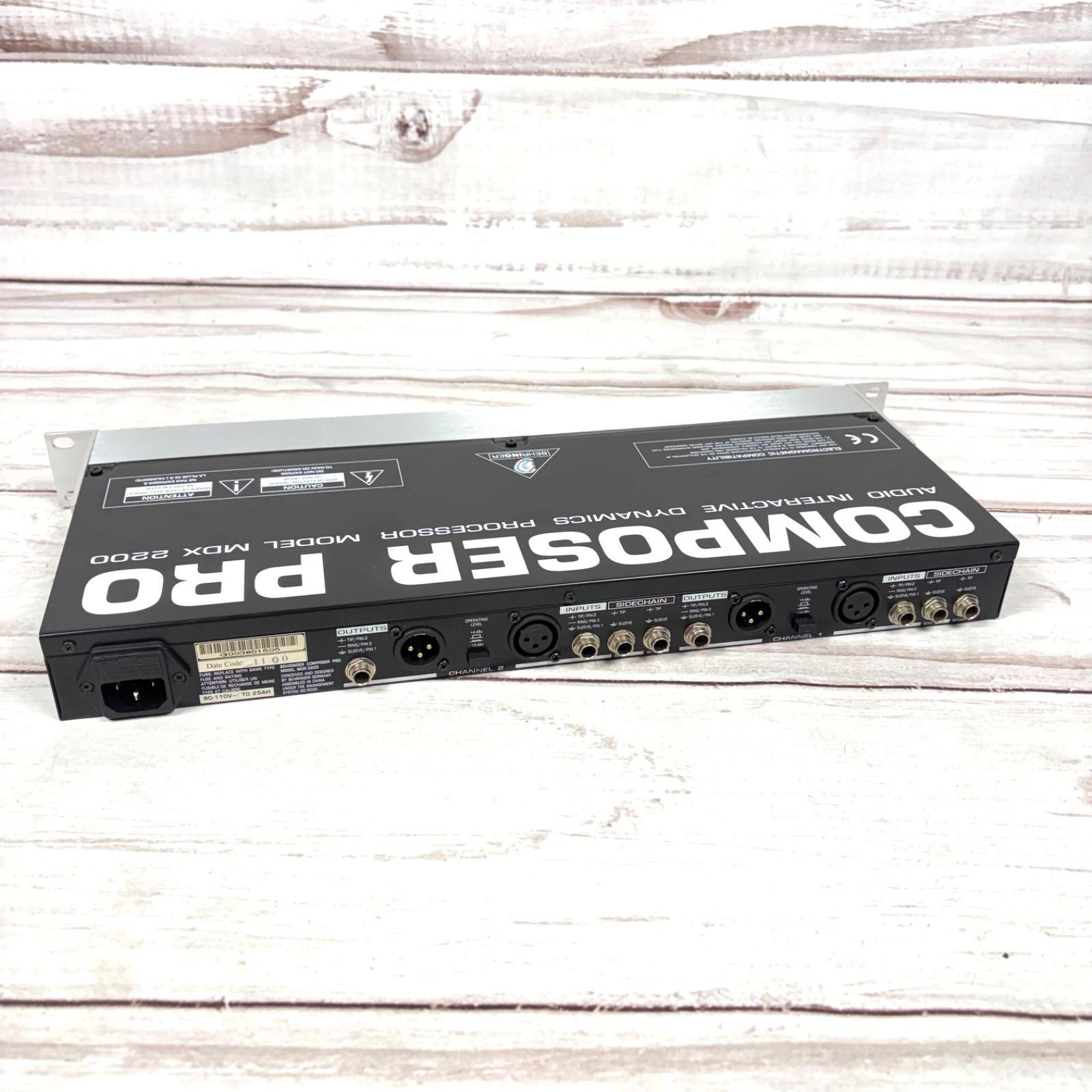 BEHRINGER DYNAMICS PROCESSOR MDX 2200 ベリンガー コンプレッサー