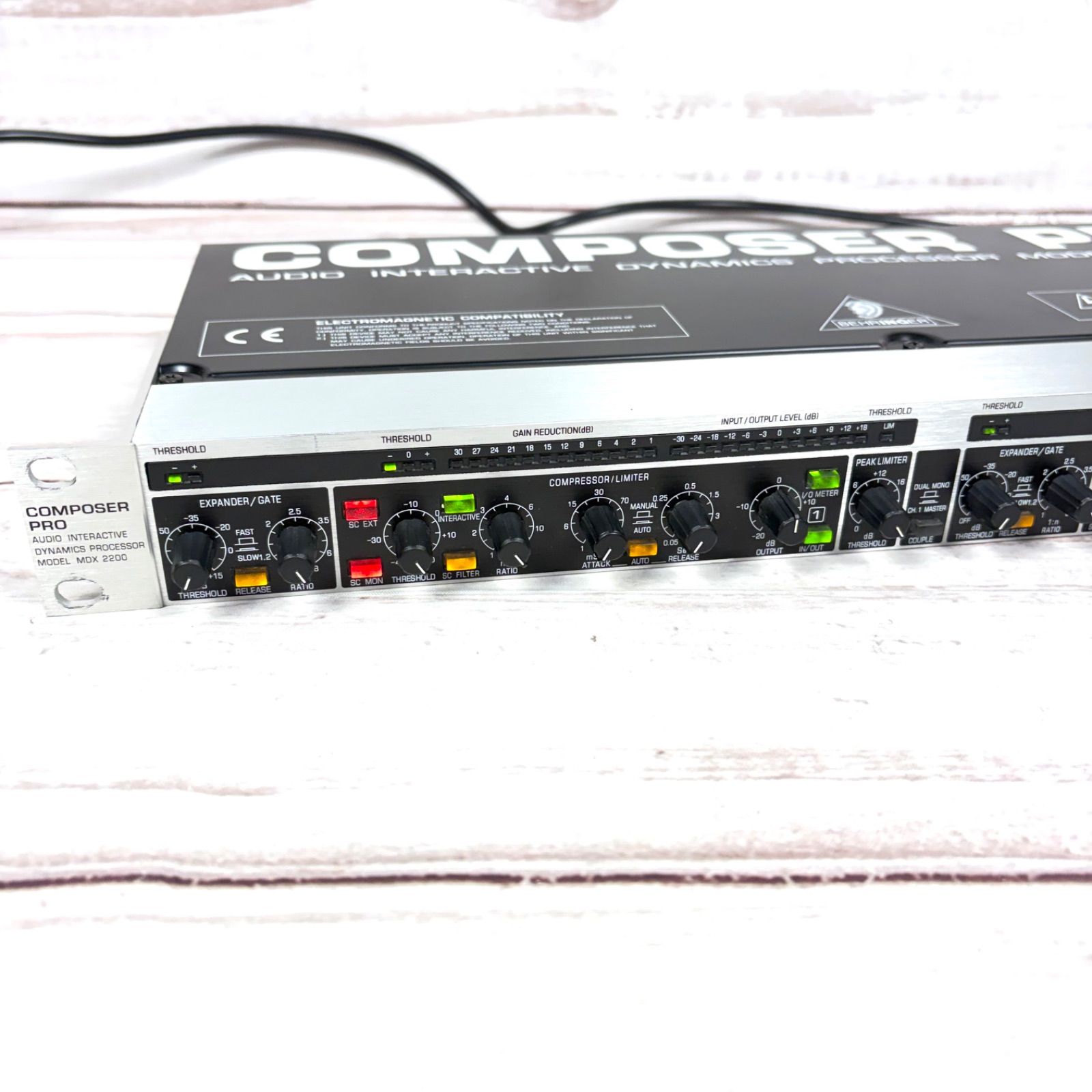 【中古】BEHRINGER ベリンガー / MDX-2200 BEHRINGER DYNAMICS PROCESSOR MDX 2200 ベリンガー コンプレッサー