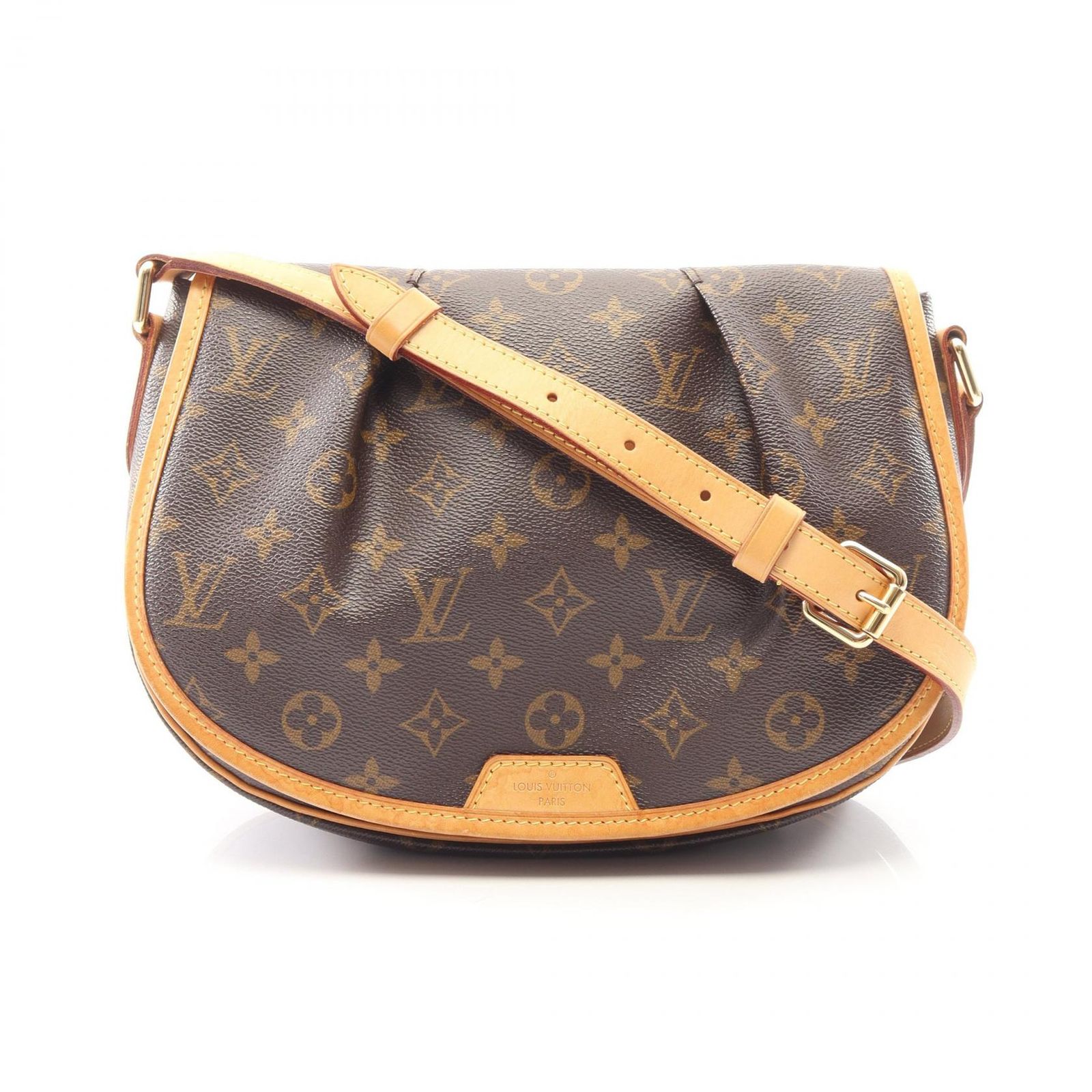ルイ・ヴィトン LOUIS VUITTON ショルダーバッグ メニルモンタンPM モノグラム M40474 PVCコーティングキャンバス レザー メニルモンタンPM レディース Used B 87,340円