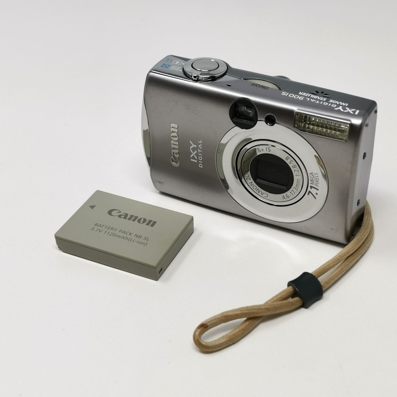 Canon キャノン IXY DIGITAL 900IS 充電器SDカードなし 動作未確認 中古品 管理番号ARCYKO4031
