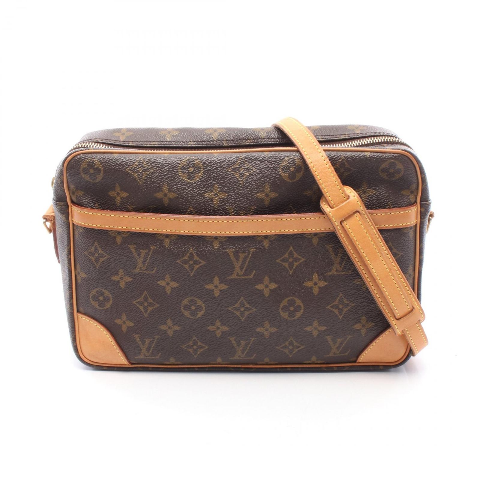 ルイ・ヴィトン LOUIS VUITTON ショルダーバッグ トロカデロ30 モノグラム M51272 PVCコーティングキャンバス レザー トロカデロ30 レディース Used B