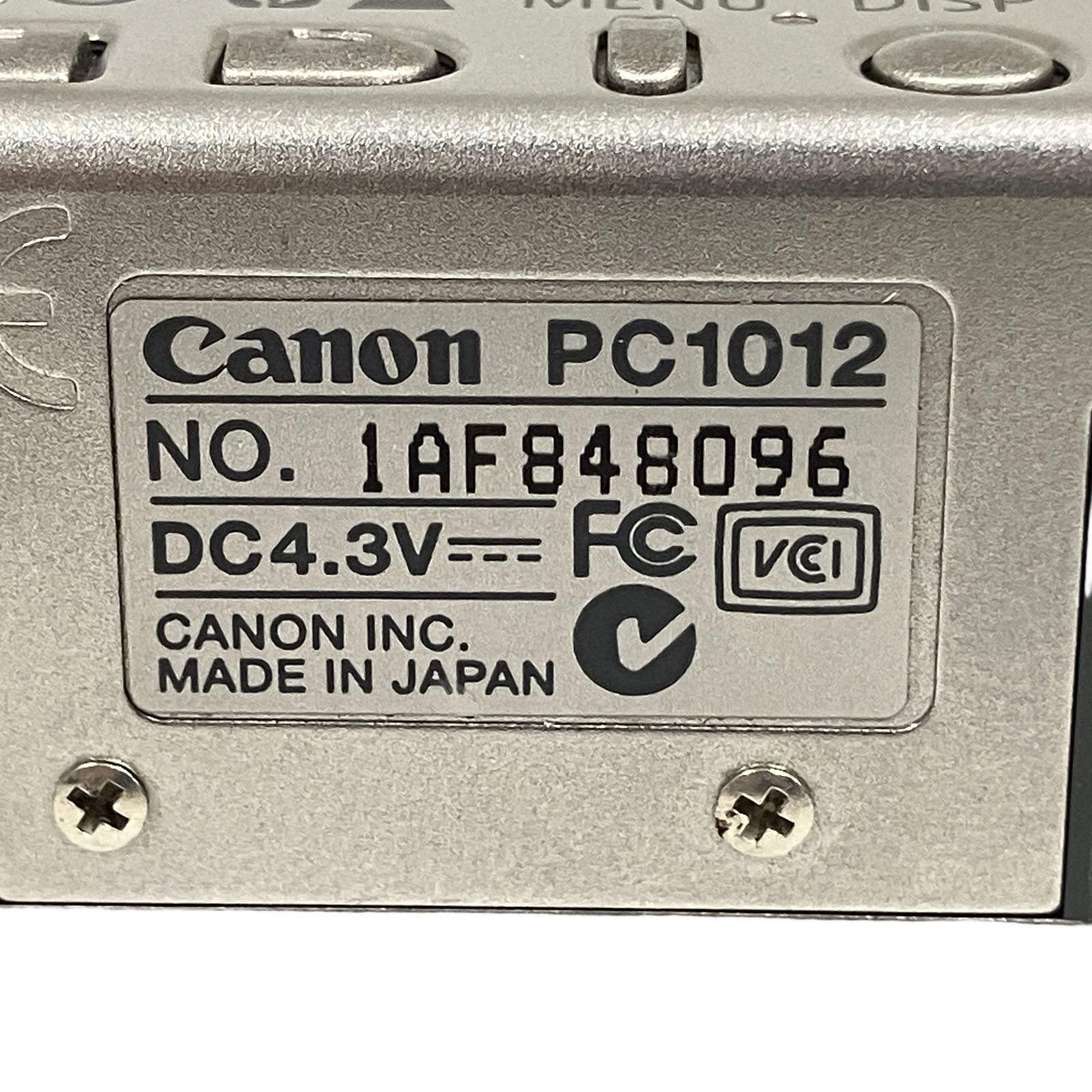 Canon キャノン IXY 200 PC1012 コンパクトデジタルカメラ ジャンク