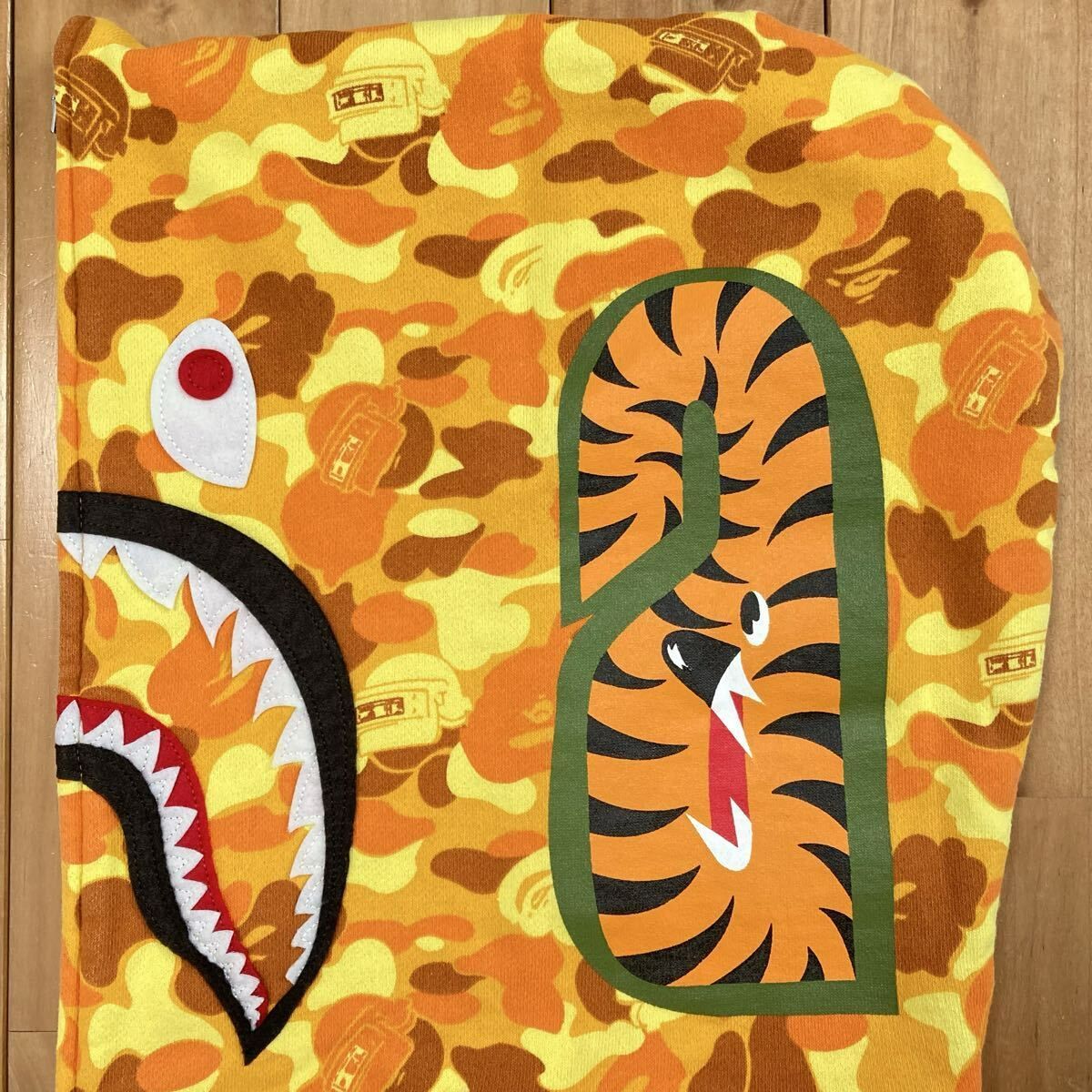 ☆激レア☆ 2XL PUBG × BAPE CAMO シャーク パーカー shark full zip