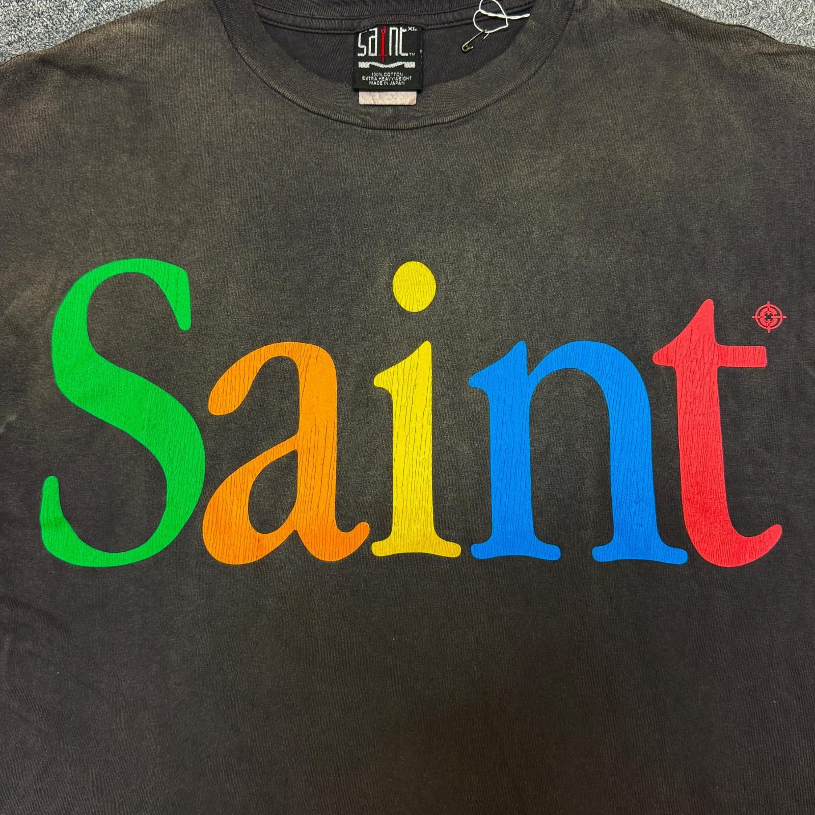 SAINT MICHAEL 24SS TEE/COLOFUL SAINT カラフルセント Tシャツ 半袖 T 