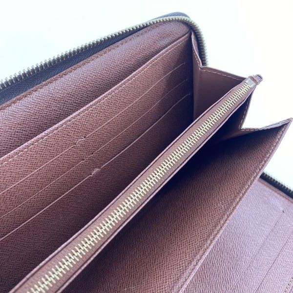 中古】LOUIS VUITTON ジッピー・オーガナイザー ラウンドファスナー