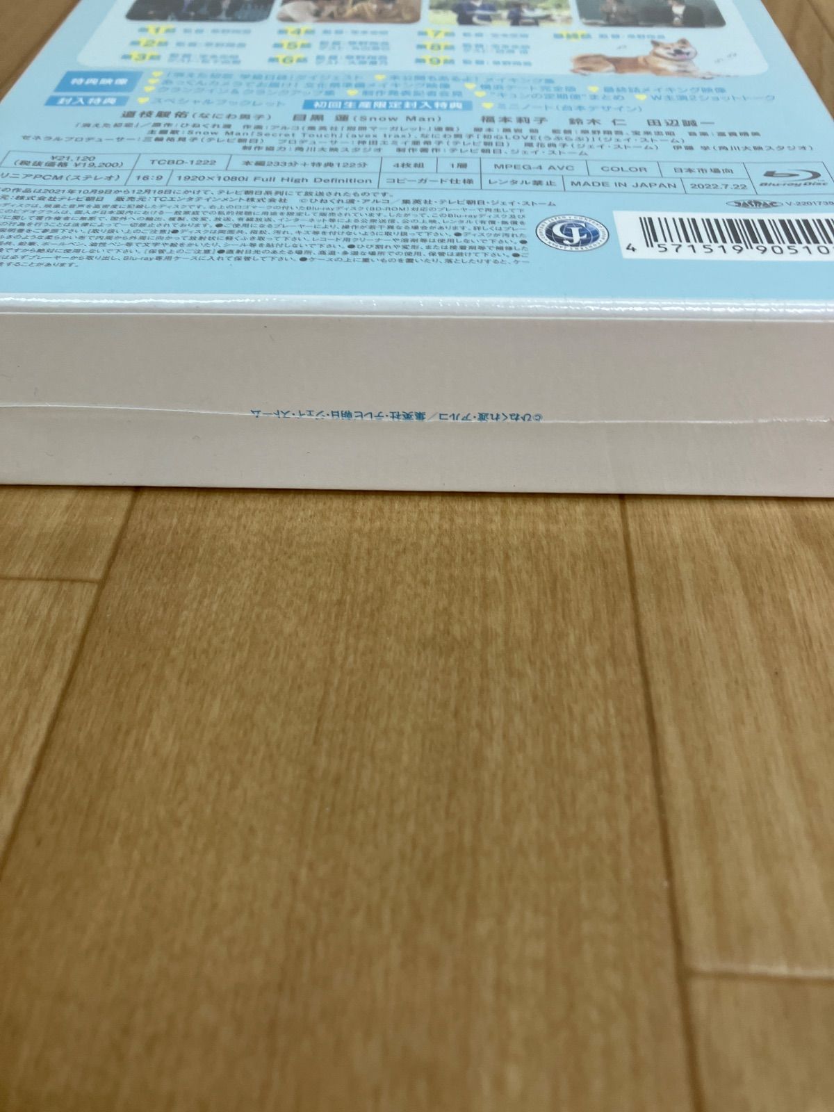 ☆【未開封】消えた初恋 Blu-ray BOX 初回生産限定版 目黒蓮 道枝駿佑