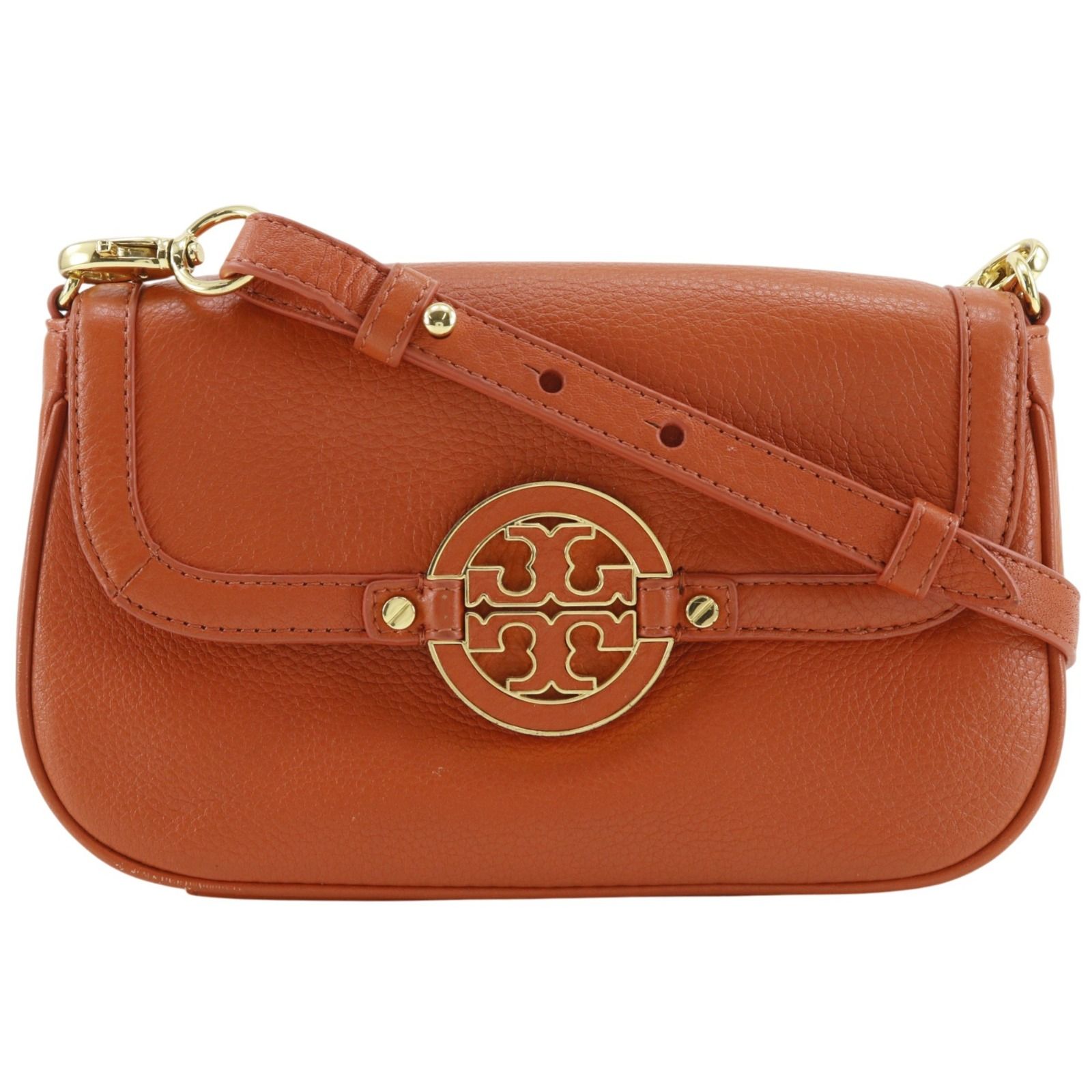 トリーバーチ ショルダーバッグ アマンダ Tory Burch】トリーバーチ アマンダ ミニ レザー オレンジ レディース