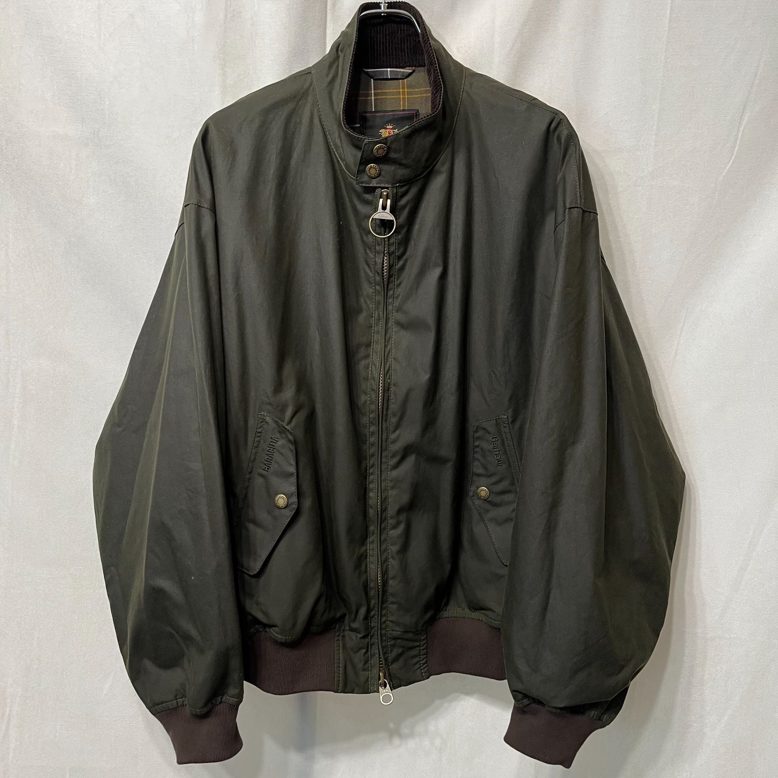 Barbour バブアー × Baracuta バラクータ ○ 24AW 242MWX2327 G9 WAX 