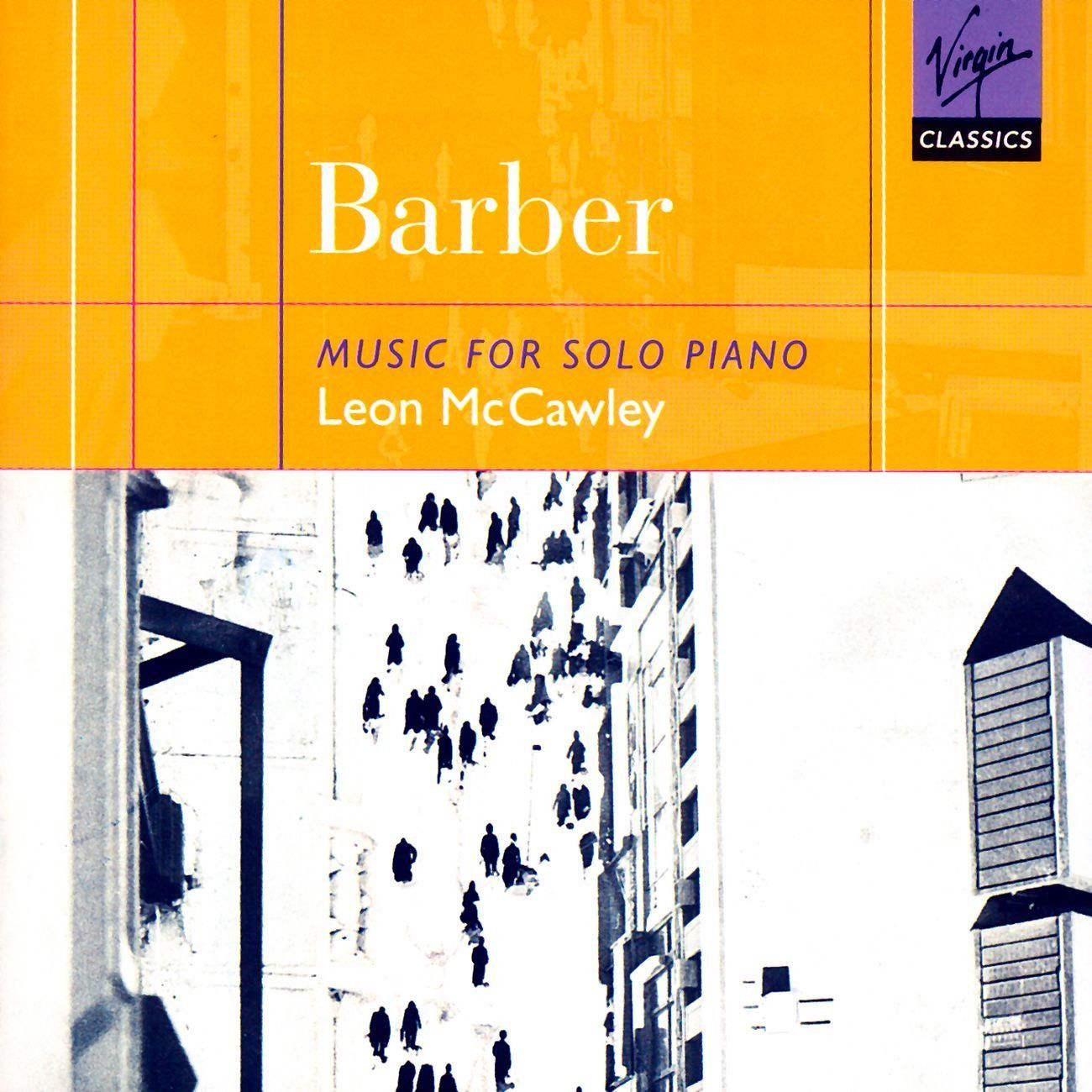 【CD】Barber;Music for Solo Piano