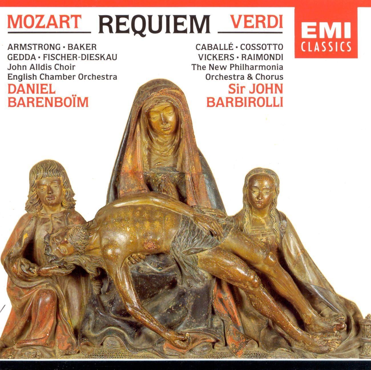 【CD】Mozart+Verdi;Requiems