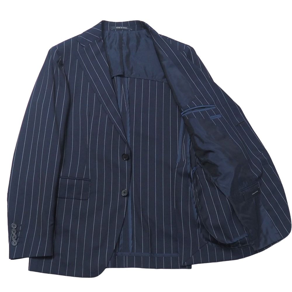 □美品□TAGLIATORE タリアトーレ スーツ サイズ44/7R ストライプ