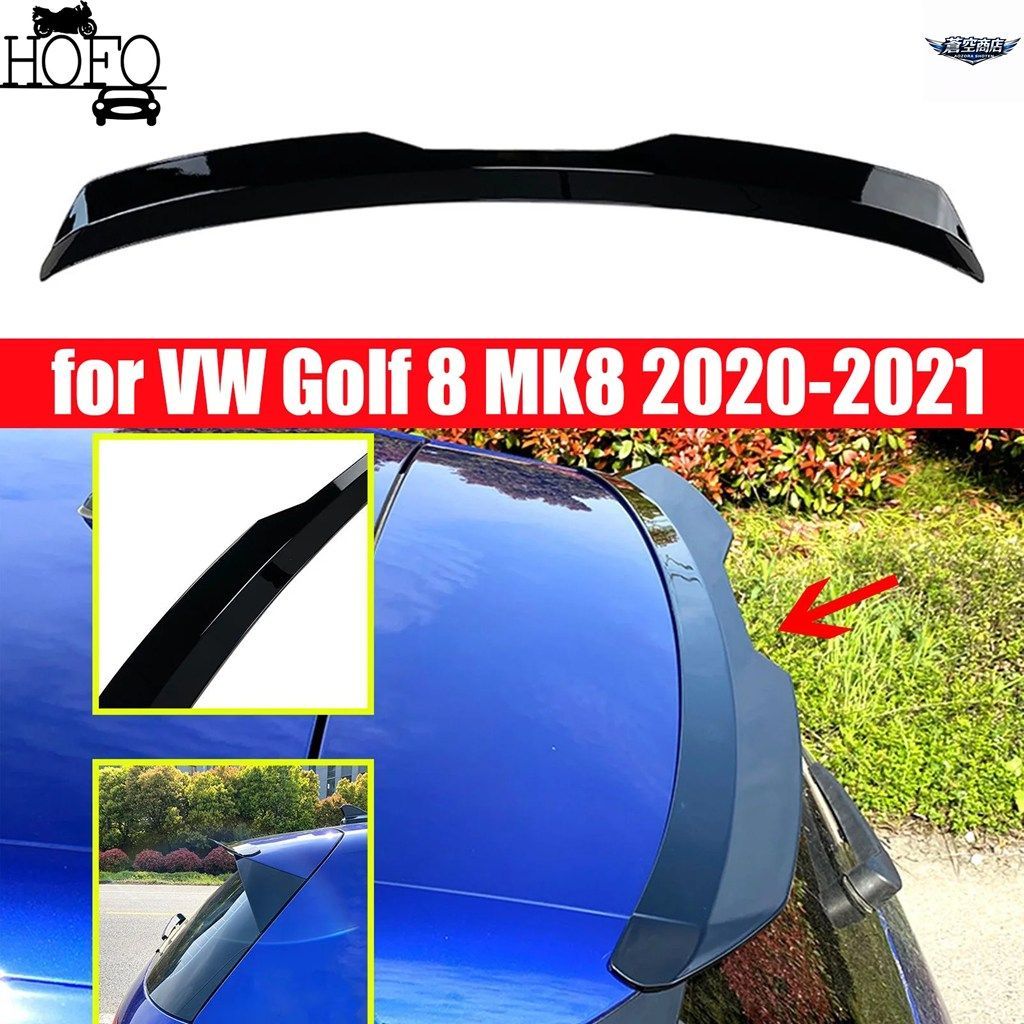 リアトランクスポイラーウィング ABS VW ゴルフ8 MK8 2020-2021