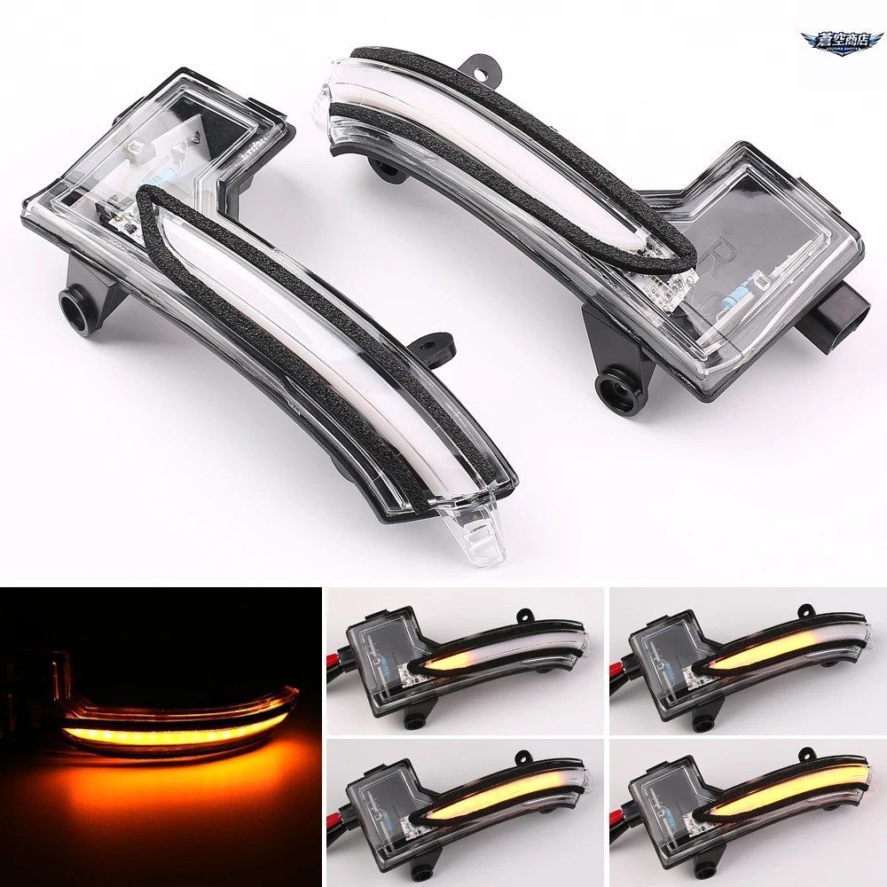 LEDダイナミックターンシグナルブリンカーシーケンシャルサイドミラーインジケーターライト MAZDA3 MAZDA 3 AXELA MAZDA6 MAZDA 6 ATENZA 2