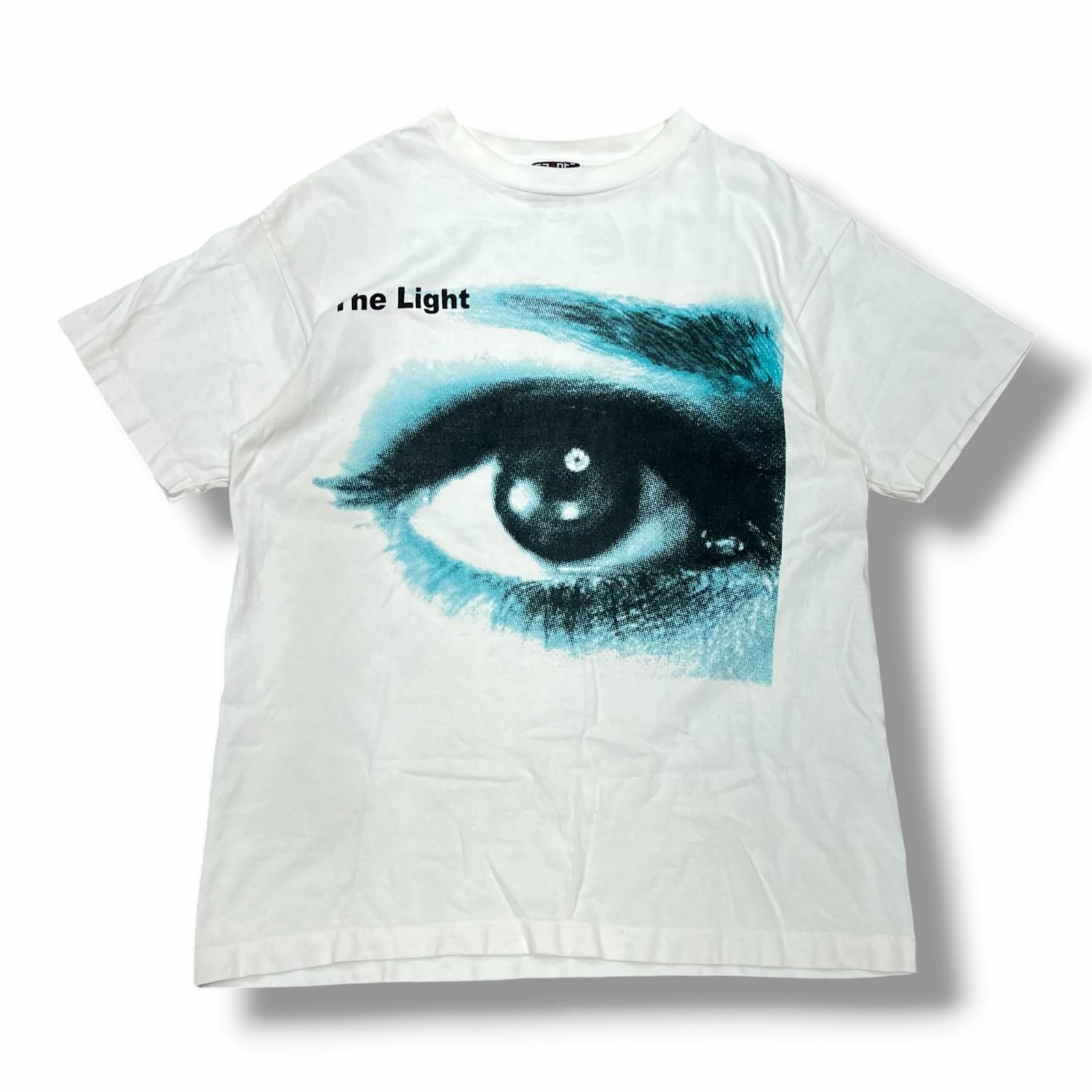 参考上代23100円 SAINT MICHAEL 21SS SS TEE _eye ショートスリーブアイTシャツ 半袖プリントカットソー セントマイケル SM-S21-0000-003 ホワイト M （15431M）