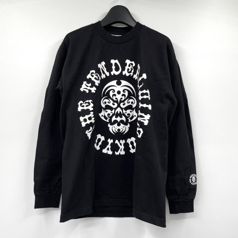 【中古】TENDERLOIN ボルネオスカル L/S Tee ブラック サイズM 長袖 ロンT テンダーロイン[17]
