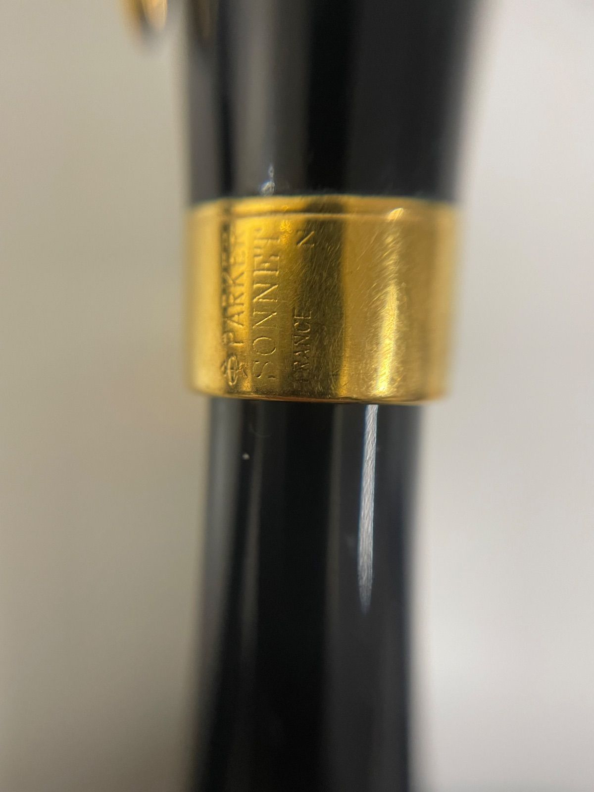美品！ Parker 万年筆 18K ブラック K523 - メルカリ