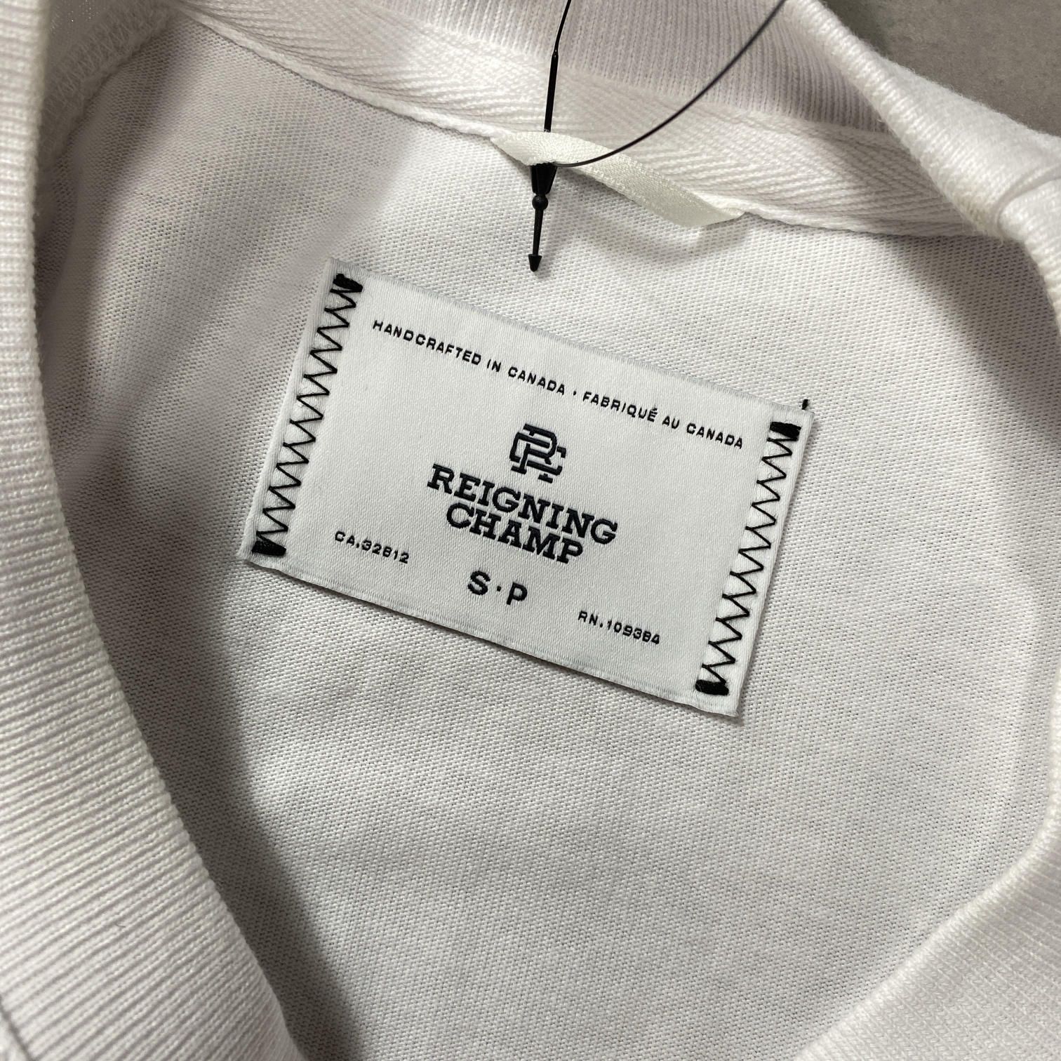 GQ5483◇REIGNING CHAMP : MIDWEIGHT JERSEY Long Sleeve T-SHIRT◇S 