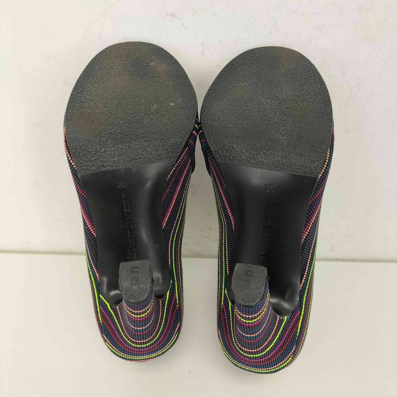 ユナイテッドヌード UNITED NUDE Fold Hi ストライプ マルチカラー