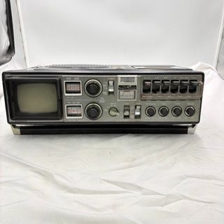 【❗️✨昭和レトロ名機✨❗️】SHARP Lynx45TV 5P-R1U 白黒TV・ラジオ・カセット一体型✨ヴィンテージ家電❗️
