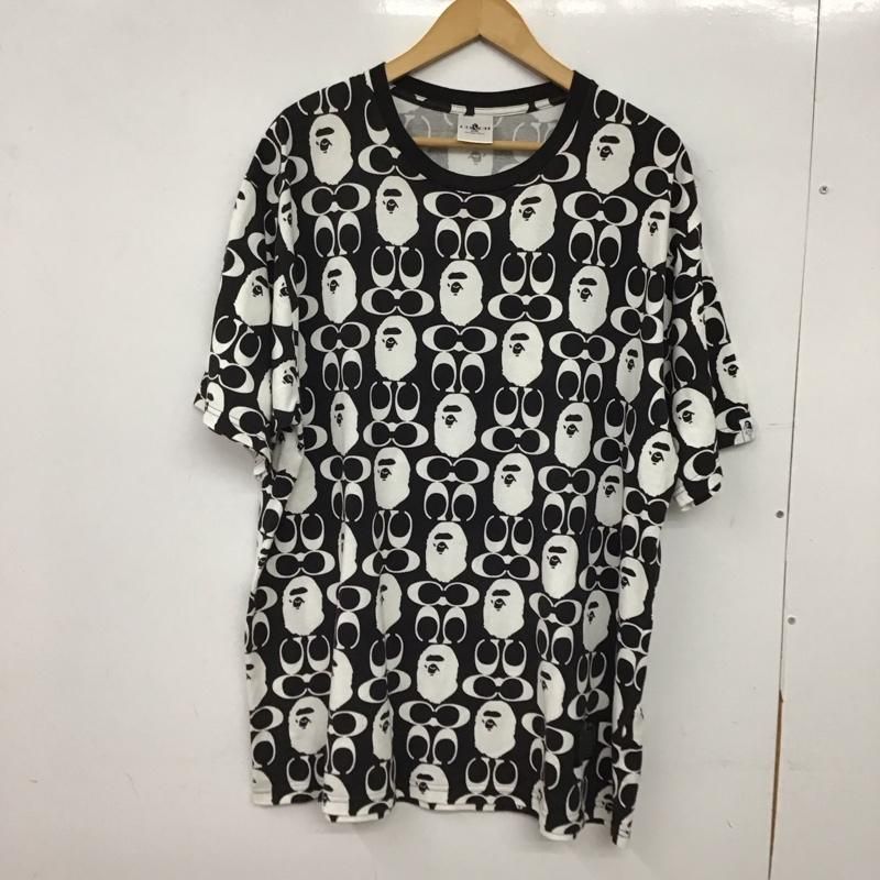 A BATHING APE アベイシングエイプ Tシャツ 半袖 半袖カットソー プリントTシャツ クルーネックカットソー