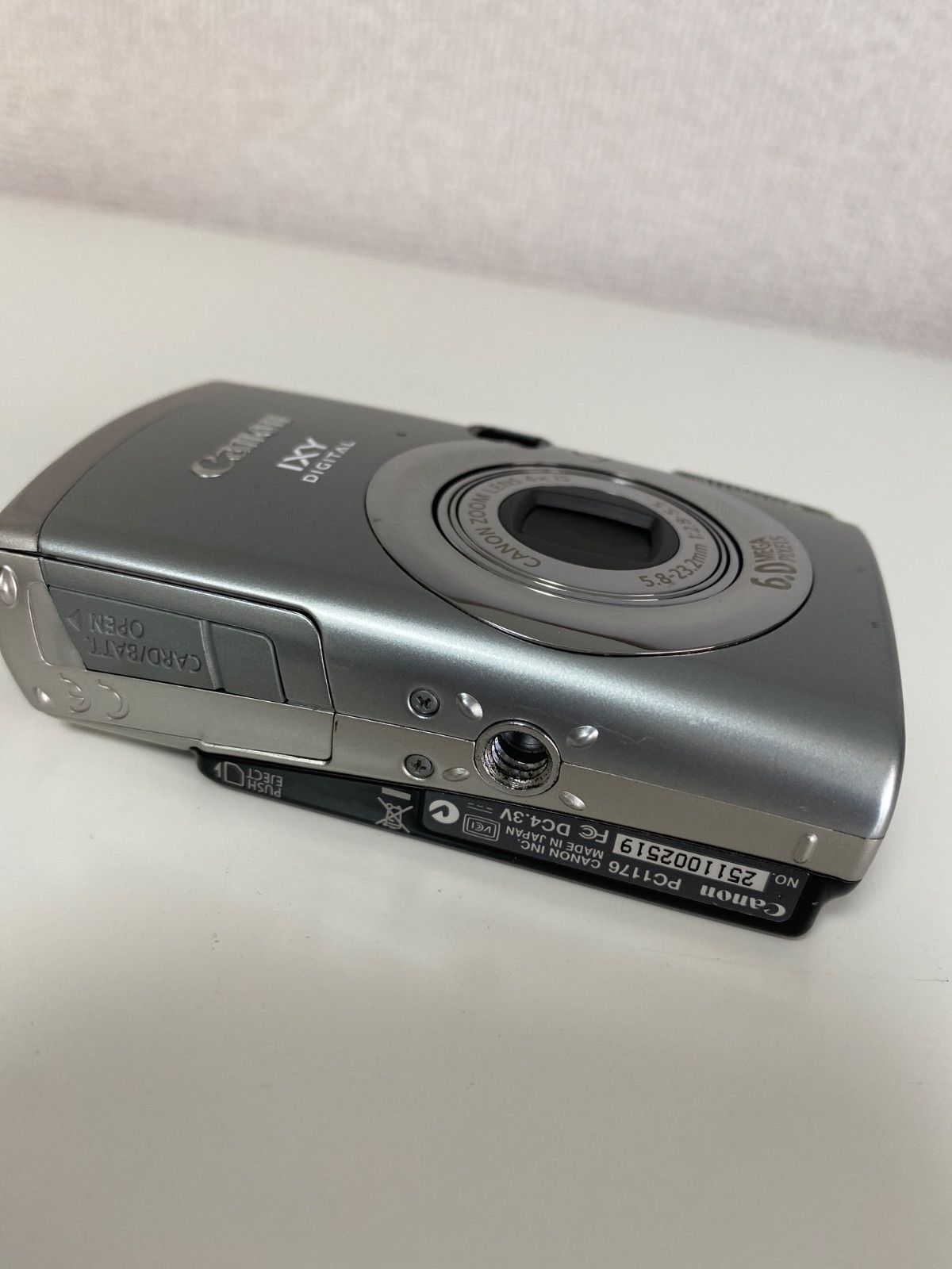 動作確認済】キャノン Canon IXY digital 800 IS（シルバー） - メルカリ