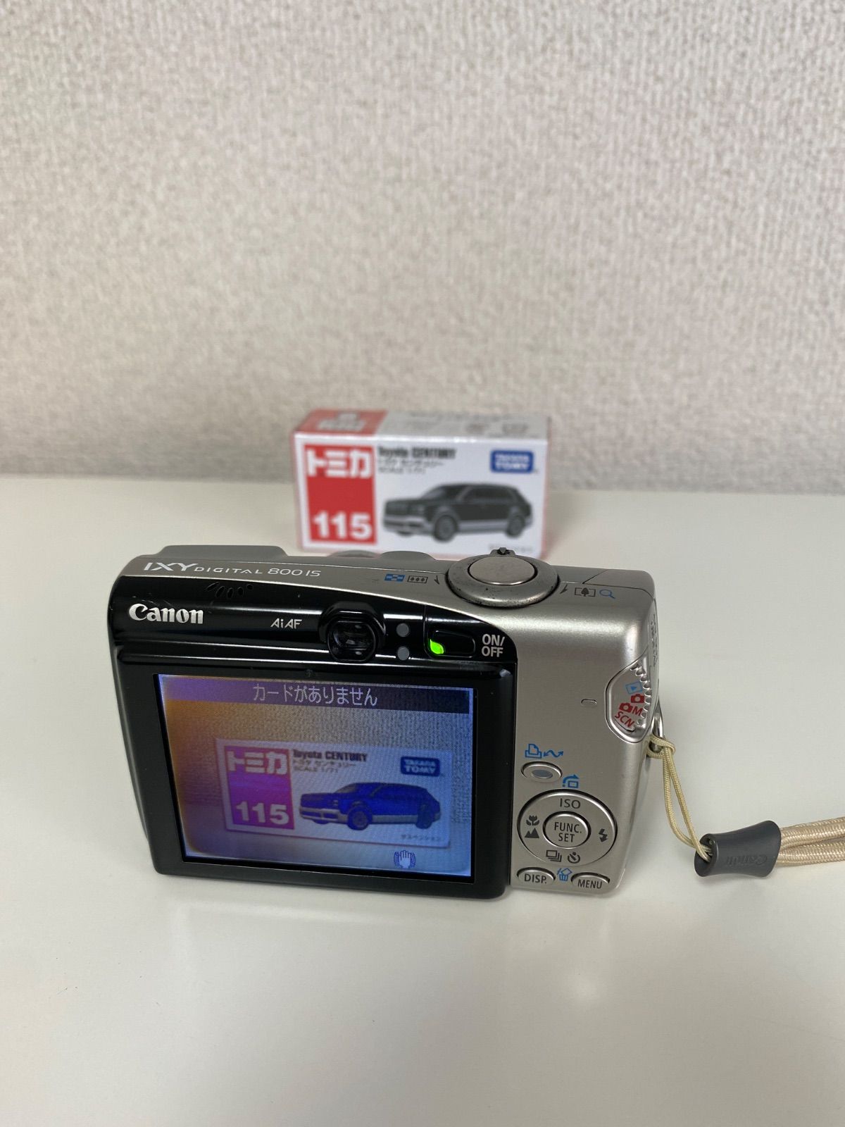 動作確認済】キャノン Canon IXY digital 800 IS（シルバー） - メルカリ