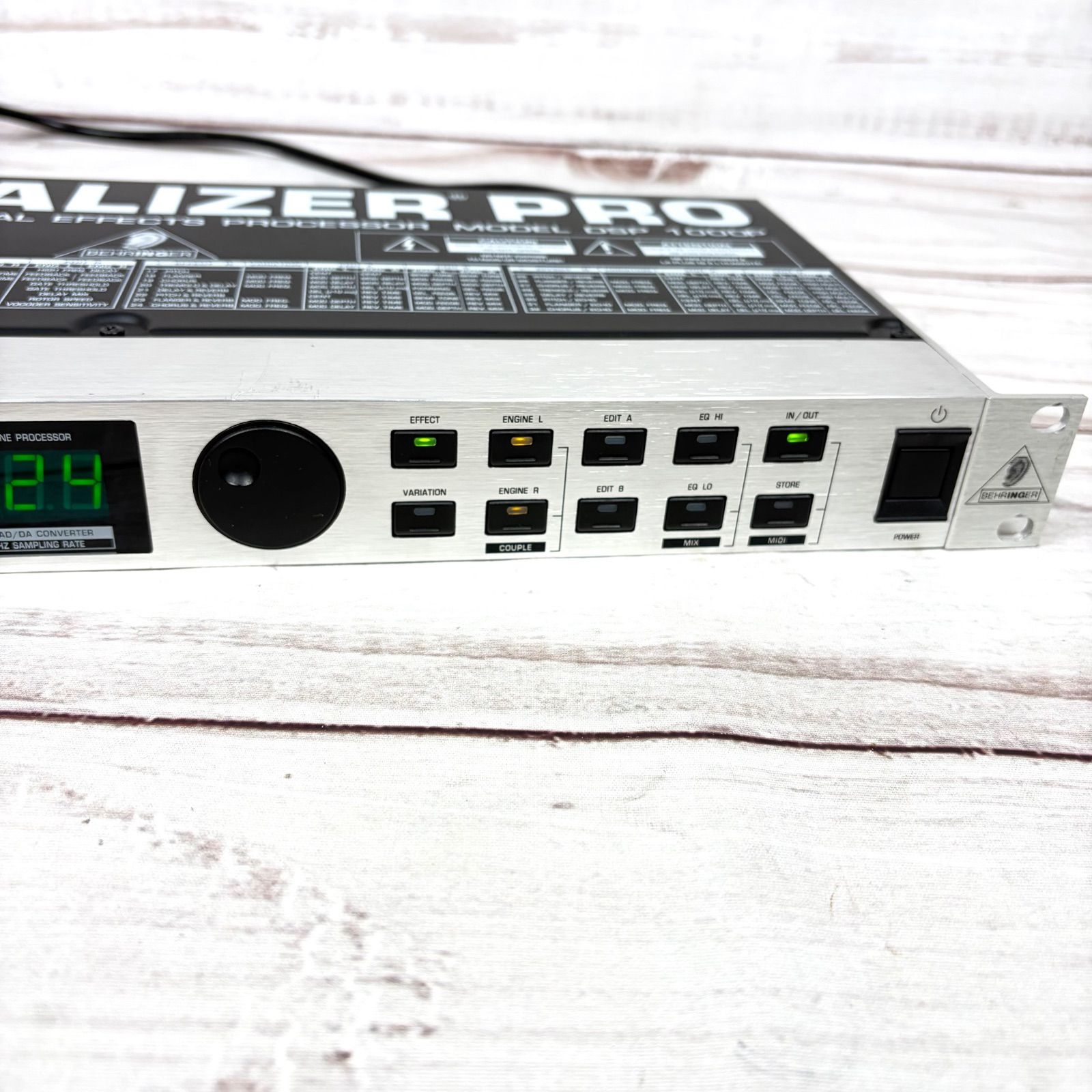 BEHRINGER DIGITAL EFFECTS PROCESSOR DSP 1000P ベリンガー マルチ