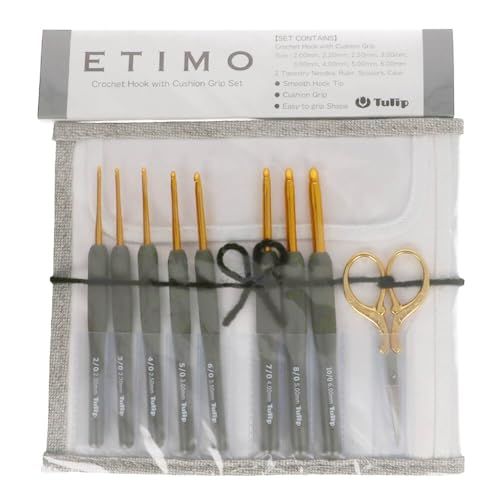 チューリップ(Tulip) ETIMOかぎ針セット プレミアムゴールド TEG-001Y fcff4429