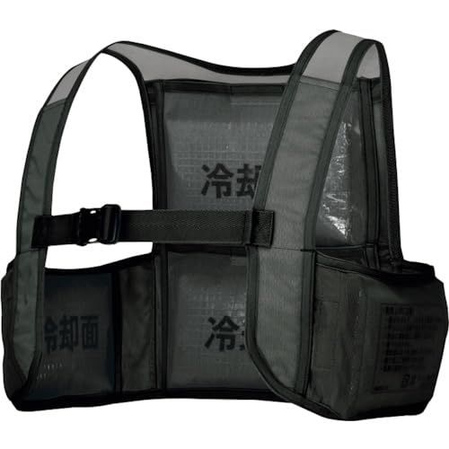 ☆新品☆アイトス(Aitoz) アイスベスト(アイスパック4個付) 春夏用 ブラック AZ865948 010 F 24900acf