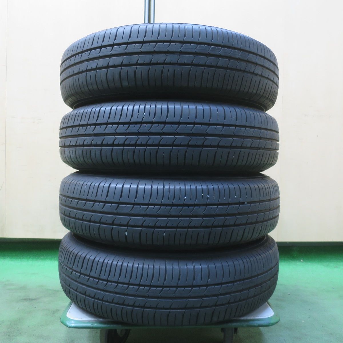 バリ溝！24年！8.5分☆スズキ MRワゴン 純正 スチール 145/80R13 