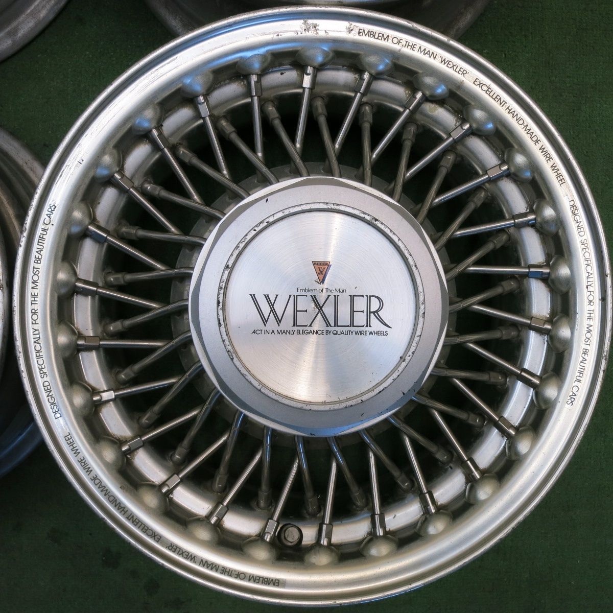 送料無料] レア！希少☆旧車 WEXLER ワイザー 14インチ ワイヤー 