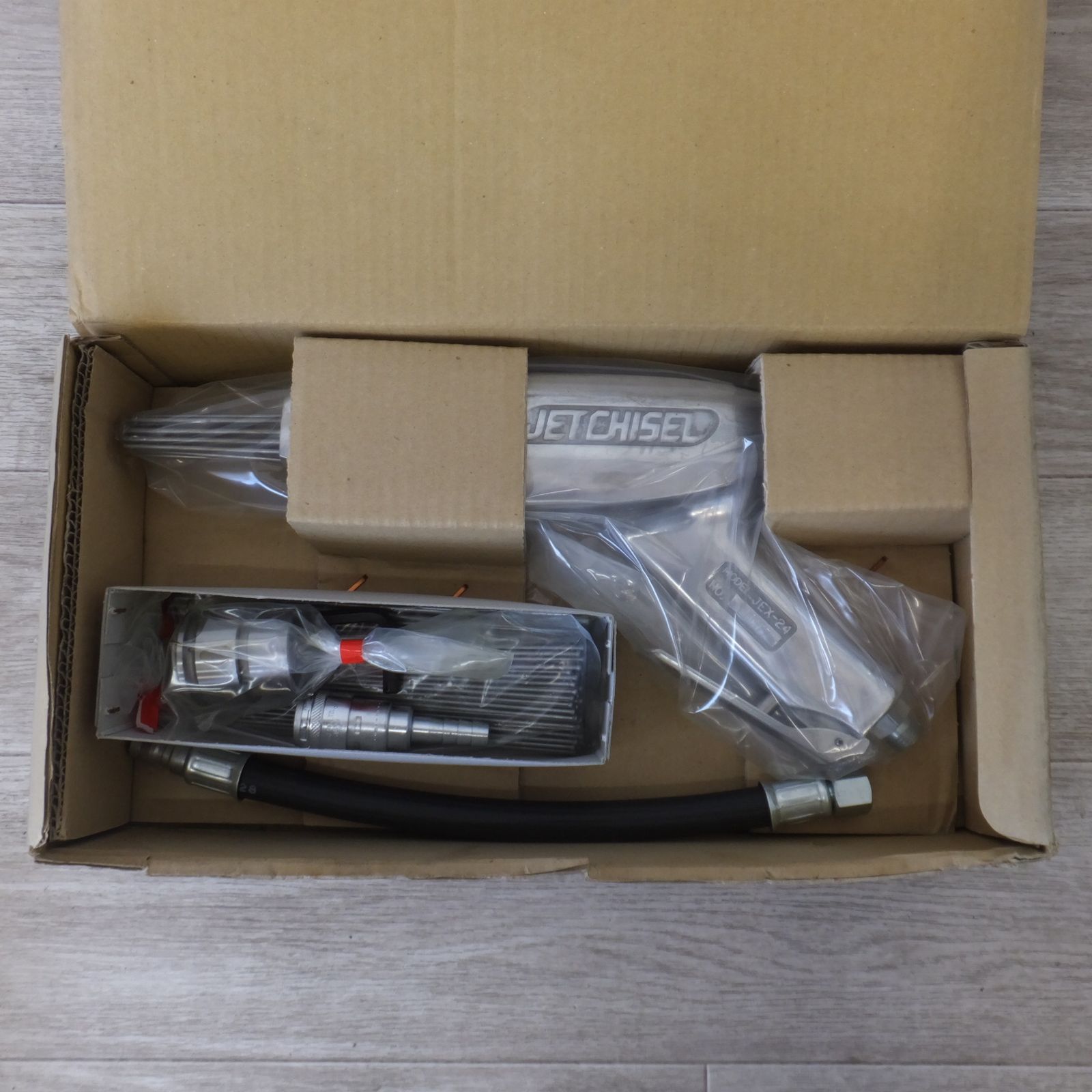 [送料無料] 未使用★日東工器 NITTO ジェットタガネ JEX-24　常圧 エアーツール　説明書なし★