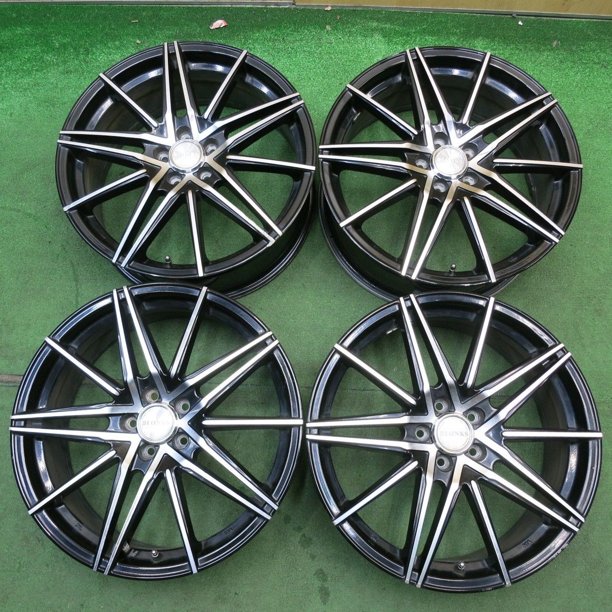 [送料無料] 4本価格★BLONKS TB-01 18インチ ホイール ブロンクス 18×7J PCD100/5H★6050503HAホ